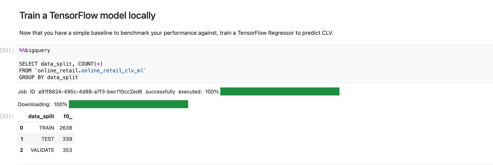 Deploying a Tensorflow model